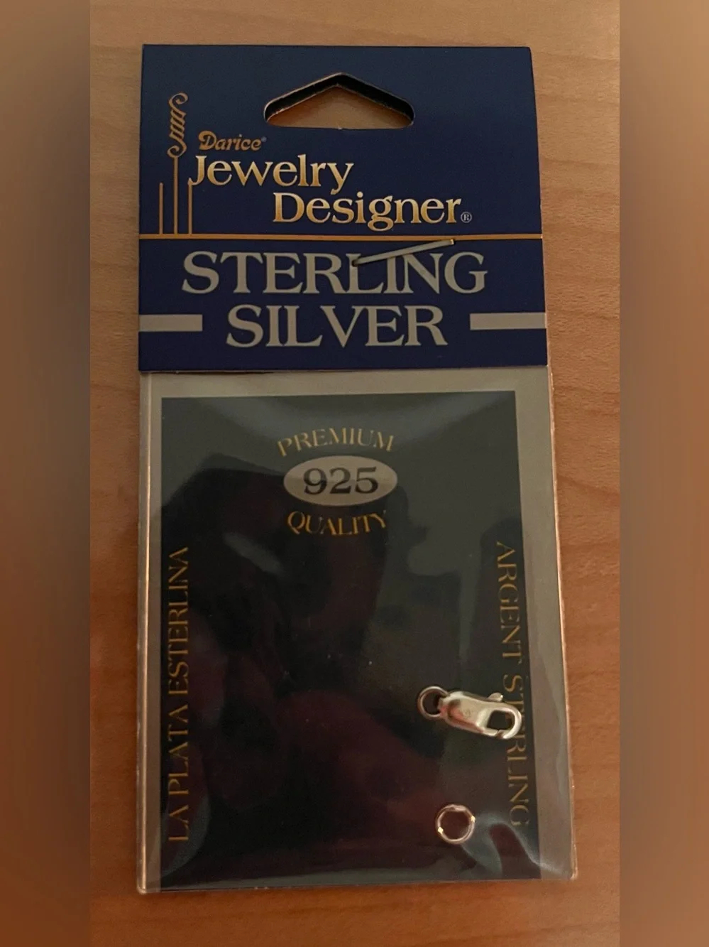 NWT Vintage Darice .925 Sterling Silver Jewelry Making Set – Wire + Clasp